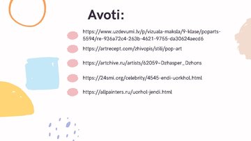 Prezentācija 'Modernisms tēlotājmākslā. Popārts', 8.