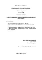 Konspekts 'Latvija apgaismības laikmetā. Ideju vēsture un nacionālās un politiskās apziņas ', 1.