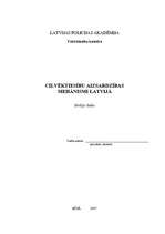 Referāts 'Cilvēktiesību aizsardzības mehānismi Latvijā', 1.