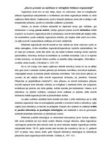 Eseja 'Kuras prasmes un zināšanas ir vērtīgākās šodienas organizācijā', 1.