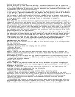 Eseja 'Consulting Firm Description', 1.