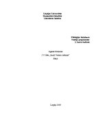 Eseja 'J.V.Gēte "Jaunā Vertera ciešanas"', 1.