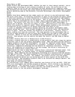 Eseja 'Three Takes on New Product Development', 1.