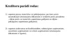 Prezentācija 'Kreditoru parādu veidu rašanās un atlikuma atspoguļojums bilancē', 9.