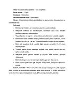 Konspekts 'Integrēta nodarbība ar matemātikas dominanti', 1.