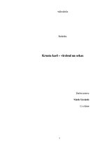 Konspekts 'Krusta kari - virzieni un sekas', 1.