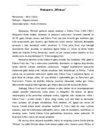 Eseja 'Rokopera "Sfinksa"', 1.