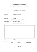 Biznesa plāns 'Бизнес план', 1.