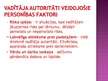 Prezentācija 'Vadītāja vara un autoritāte', 9.