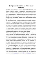 Eseja 'Ģeoloģiskās vides ietekme uz cilvēka dzīves apstākļiem', 1.