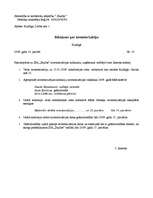 Paraugs 'Rīkojums par inventarizāciju', 1.