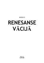 Referāts 'Renesanse Vācijā', 1.
