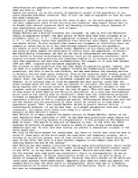 Eseja 'Human Population History, Effects and Theories', 2.