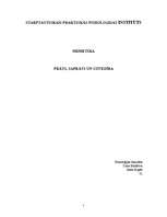 Referāts 'Memētika. Prāts, saprāts un uzvedība', 1.