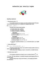 Referāts 'Skaitļu kopas', 1.