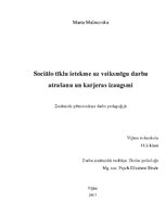 Referāts 'Sociālo tīklu ietekme uz veiksmīgu darba  atrašanu un karjeras izaugsmi', 1.