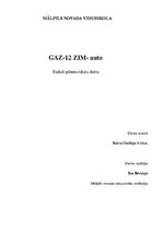 Prezentācija 'GAZ-12 ZIM - auto', 1.