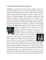 Referāts 'Weapons', 2.