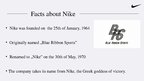 Prezentācija 'Business Activities of Nike', 6.