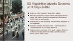 Prezentācija 'Dziesmu svētku vēsture atjaunotajā Latvijā', 2.