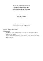 Konspekts 'Politikas zinātnes metodes', 1.