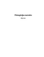 Konspekts 'Pelengācijas metodes', 1.