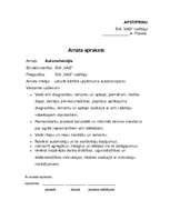 Paraugs 'Amatu apraksti', 4.