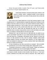 Konspekts 'Hanss Kristians Andersens', 1.