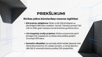 Prezentācija 'Dzīvojamās ēkas eskīzprojekta izstrāde', 11.