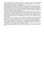 Eseja 'Second Language Advantages', 1.