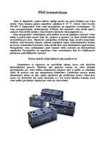 Konspekts 'Svina oksīda un svina izmantošana', 1.