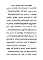 Konspekts 'Gidensa piecas lekcijas par tēmu "Bēgošā Pasaule"', 1.