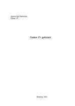 Eseja 'Zinātne 19.gadsimtā', 1.