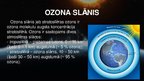 Prezentācija 'Ozona slānis, ozona slāņa noārdīšanās', 3.
