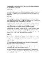 Konspekts 'Bruce Lee's Speed Training', 2.