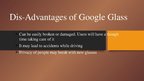 Prezentācija 'Modern Technology: Google Glasses', 24.