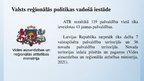 Prezentācija 'Pašvaldību teritoriālā reforma Latvijā', 6.
