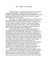 Eseja 'Eiropas Savienība - utopija vai antiutopija', 1.