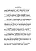 Eseja 'Atmiņas procesi', 1.