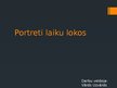 Prezentācija 'Portreti laiku lokos', 1.