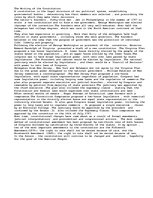 Eseja 'The Writing of the American Constitution', 1.