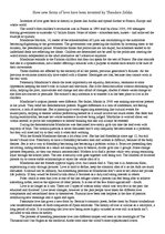 Konspekts 'How New Forms of Love Have been Invented by Theodore Zeldin', 1.