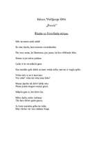 Konspekts 'Ētiskās un filosofiskās atziņas Johana Volfganga Gētes darbā "Fausts"', 1.