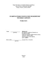 Referāts 'Starptautisko noziegumu pierādījumu tiesiskie aspekti', 1.