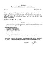 Konspekts 'Lēmums par tiesu medicīnas ekspertīzes noteikšanu', 1.