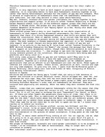 Eseja 'Gay and Lesbian Rights', 2.