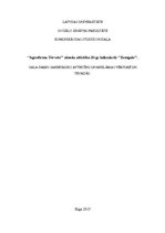 Referāts '"Agrofirma Tērvete" zīmola attīstība 20.gadsimtā laikrakstā "Zemgale"', 1.