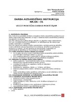 Paraugs 'Darba aizsardzības instrukcija veicot montāžas darbus', 1.