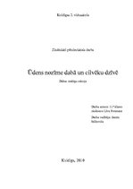 Referāts 'Ūdens nozīme dabā un cilvēka dzīvē', 1.