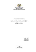 Paraugs 'Koka un plastmasu konstrukcijas', 1.